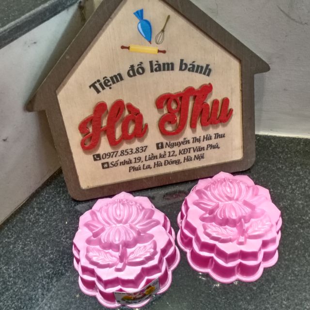 Set khuôn rau câu trung thu (1 cặp)