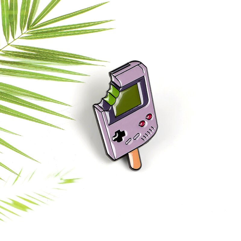 Ghim Cài Áo Hình Máy Chơi Game Cầm Tay Sáng Tạo