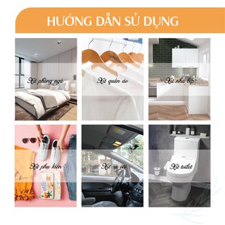 Combo 2 xịt khử mùi thơm phòng 24Care Sả Java + Quế 100ml/chai