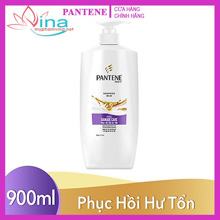 Dầu Gội Pantene Phục Hồi Hư Tổn 900g