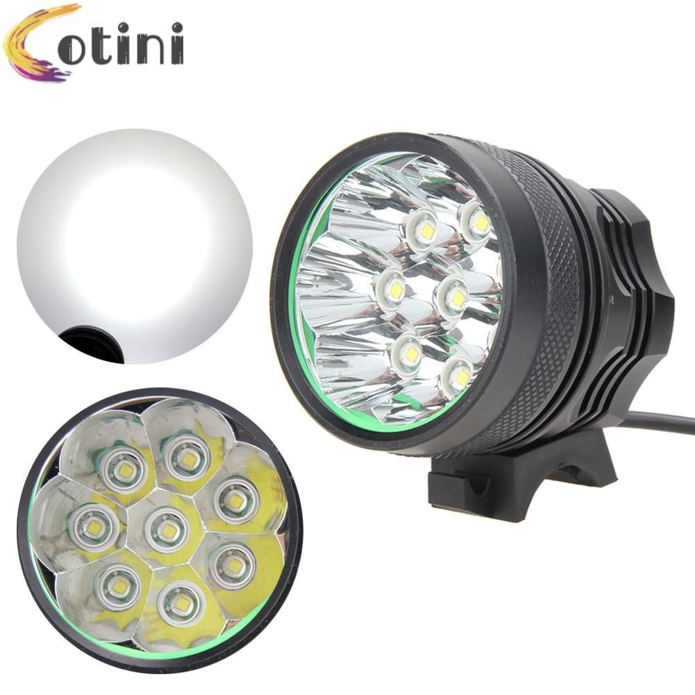 Đèn Pha Trước Và Sau Xe Đạp 8 Bóng Led Cree Xml T6 Led 120912