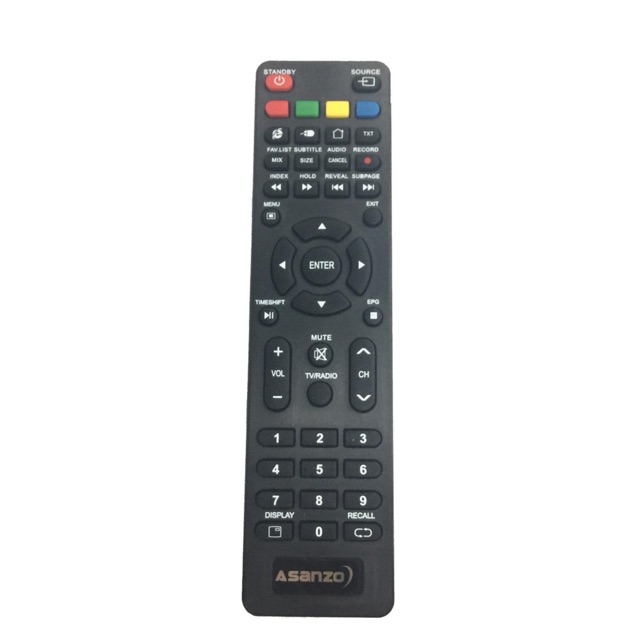 Remote điều khiển tivi Asanzo smart