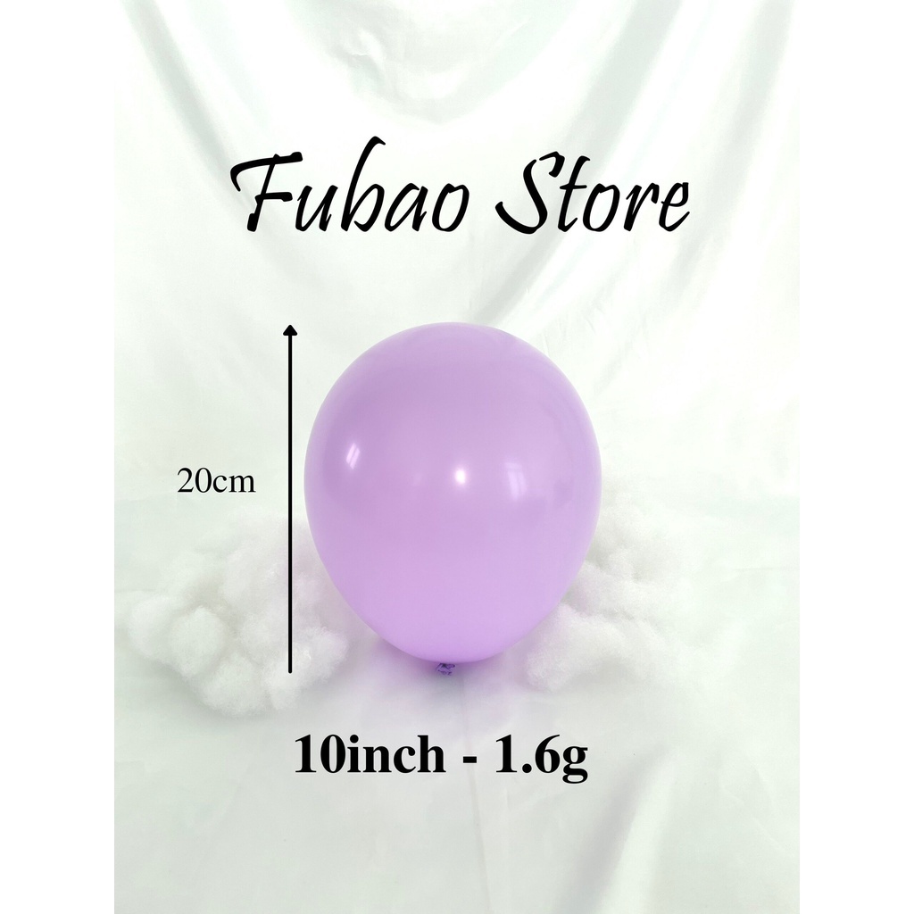 [RẺ VÔ ĐỊCH] [GIẢM GIÁ SHOCK] Bong bóng màu bánh macaron, pastel, trang trí sinh nhật, party - Fubao Store