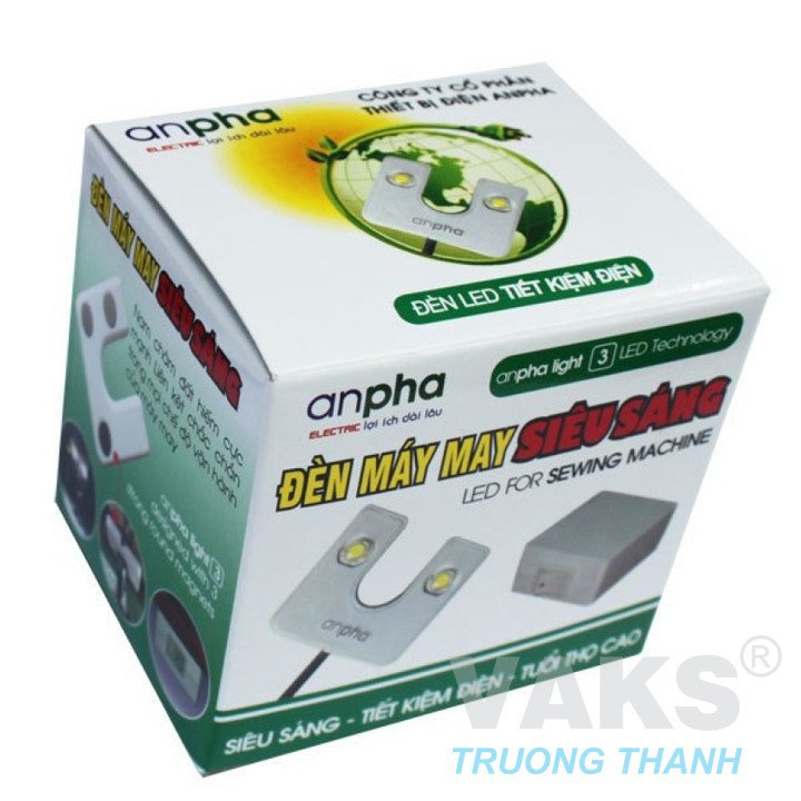 Bộ đèn máy may siêu sáng Anpha Light 3