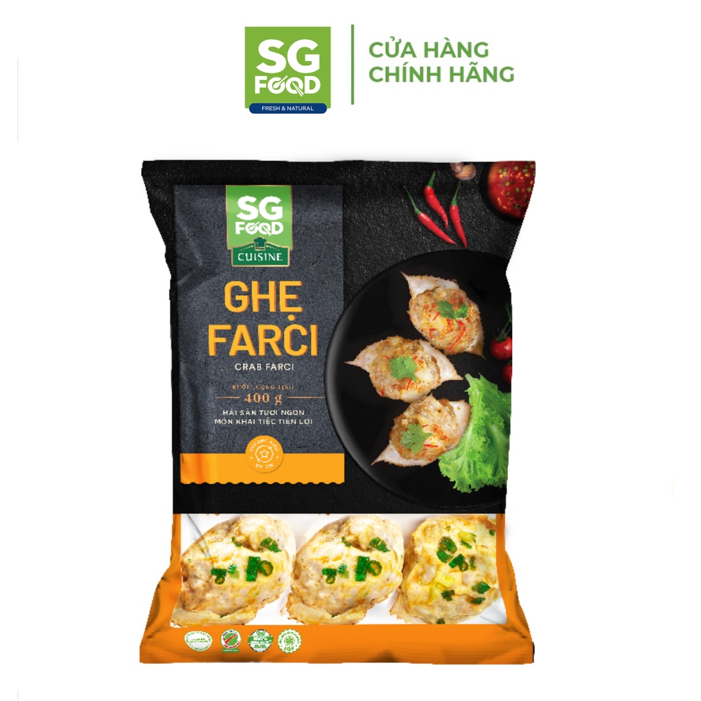 Ghẹ Farci SG Food 400g