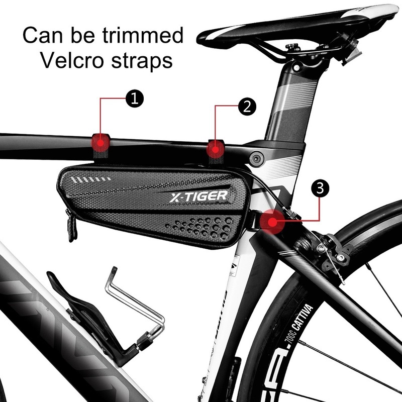 Túi Đựng Vật Dụng X-TIGER Chống Thấm Nước Gắn Sườn Xe Đạp Tiện Lợi
