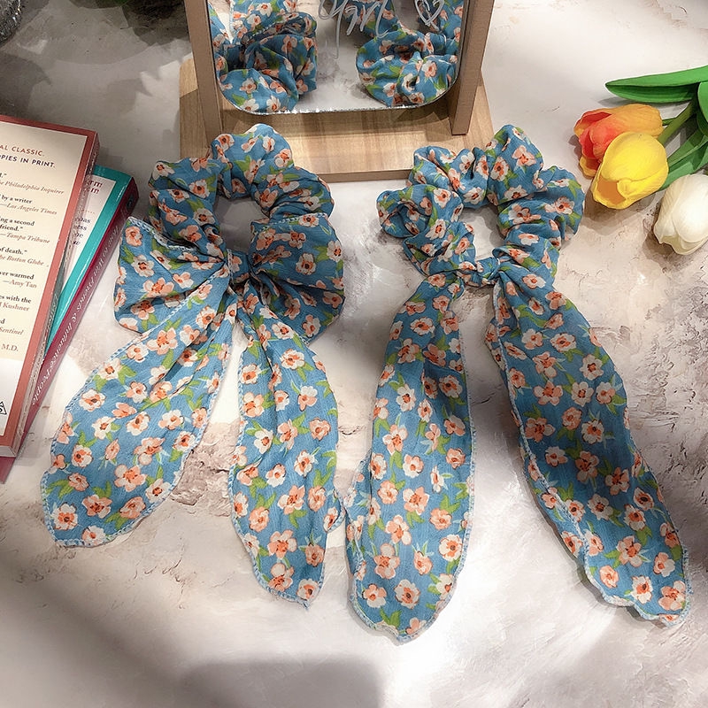 Dây Cột Tóc Thắt Nơ Phong Cách Mori Đơn Giản Dễ Thương 22409