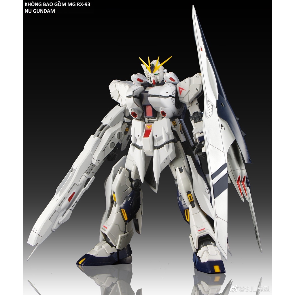 Phụ Kiện Bộ Giáp Nâng Cấp FA-93S Full Armor Nu Gundam SJL Mô Hình Đồ Chơi Lắp Ráp Anime