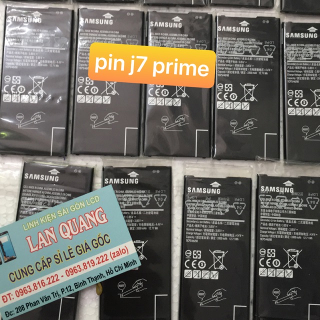 pin samsung J7 prime / EB-BG610ABE zin