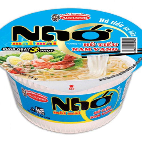 Hủ tiếu Nam Vang / Miến / Phở bò / Mì lẩu thái Nhớ Mãi 75g (đủ vị)