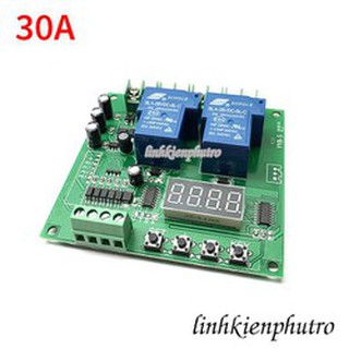 Mạch trễ đảo chiều motor 2 relay 30a yyb-5