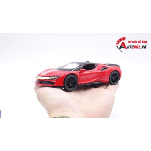 MÔ HÌNH XE FERRARI SF90 STRADALE RED 1:32 7476