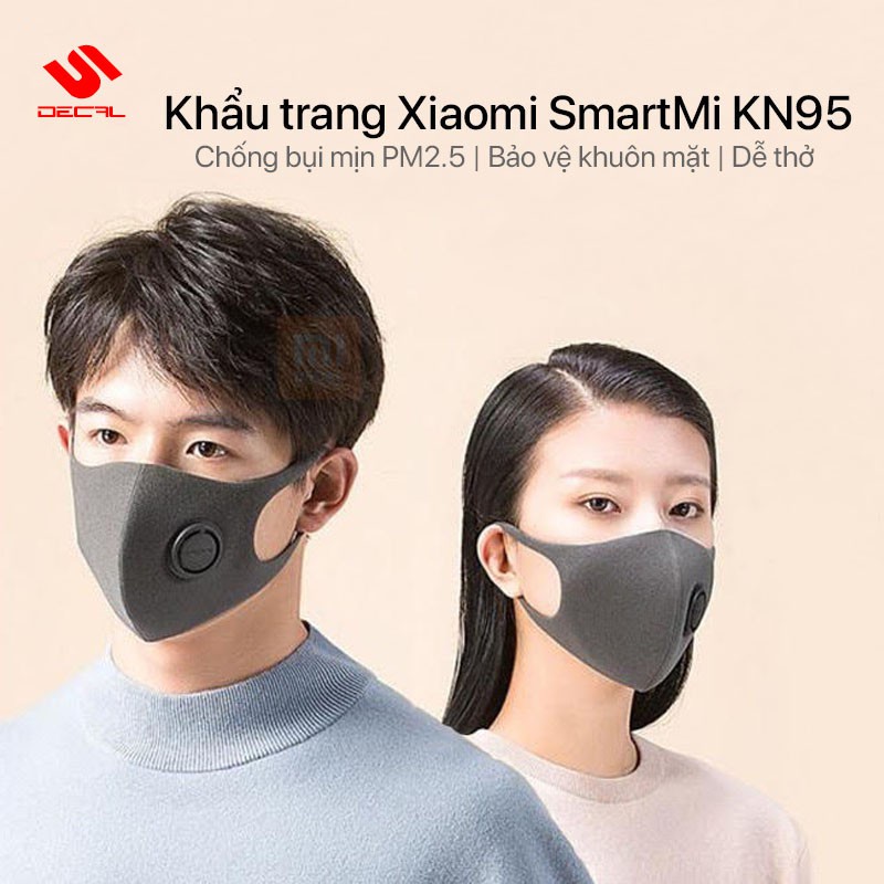 Khẩu trang Xiaomi SmartMi KN95 chống bụi mịn PM2.5