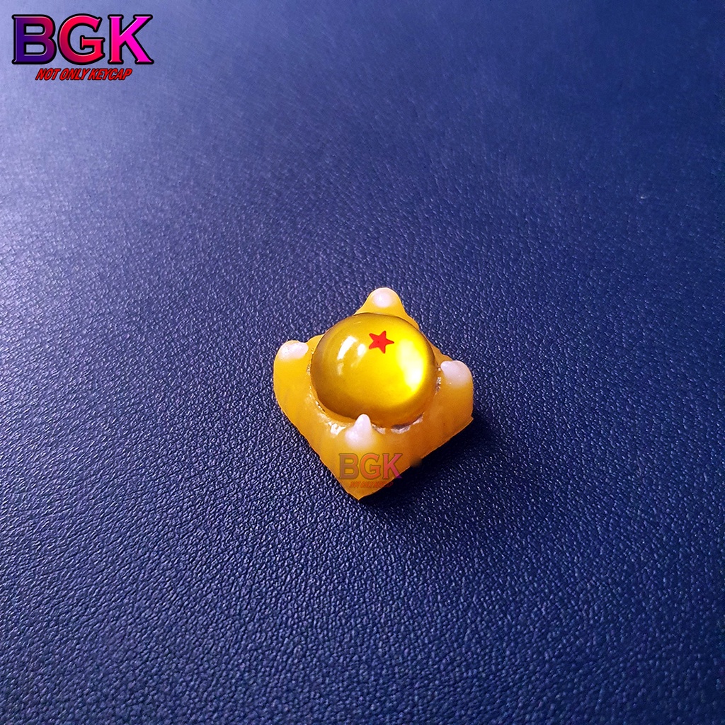 Keycap Artisan Viên Ngọc Rồng Đúc Resin Đổ Lớp Không Bay Màu Và Xuyên LED ( keycap Resin )