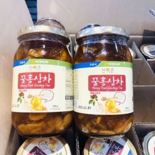 Trà sâm ( hồng sâm ) mật ong Nonghyup 580 gr Hàn Quốc.