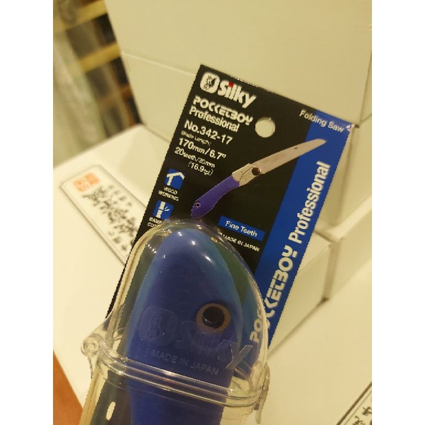 Cưa Nhật Bản Silky Pocket Boy Professional lưỡi mịn 13cm, 17cm