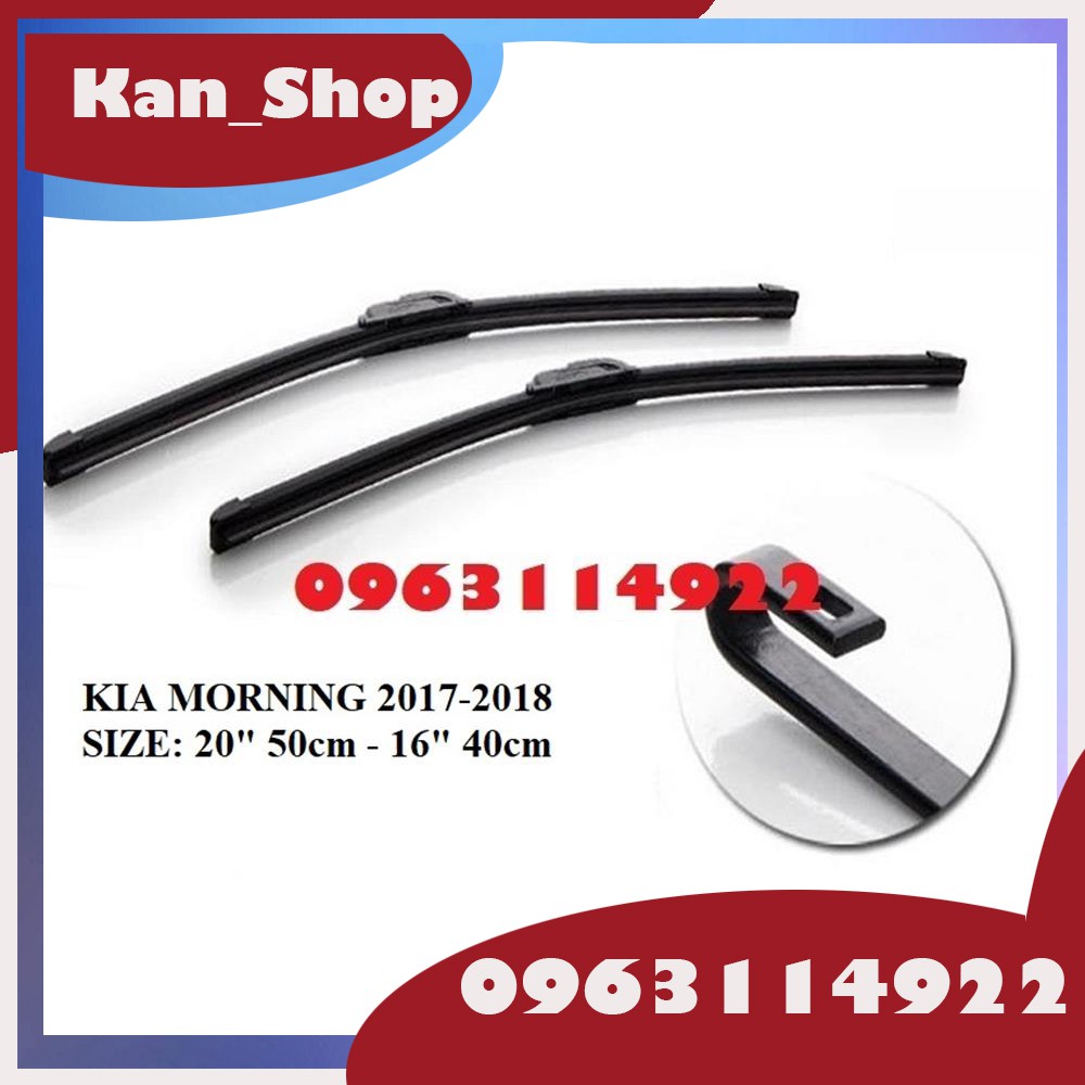 Gạt Mưa Silicone Cho Xe Kia Morning