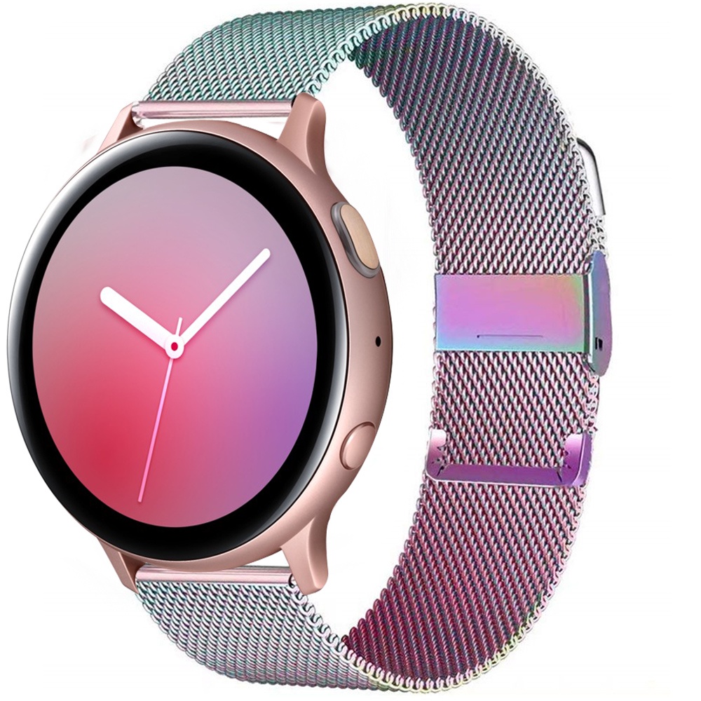 Dây Đeo Milanese Cho Đồng Hồ Thông Minh Samsung Galaxy watch 4 5 pro 3 44mm 40mm 45mm 41mm Active 2 46mm 42mm Gear S3 Frontier 20mm 22mm