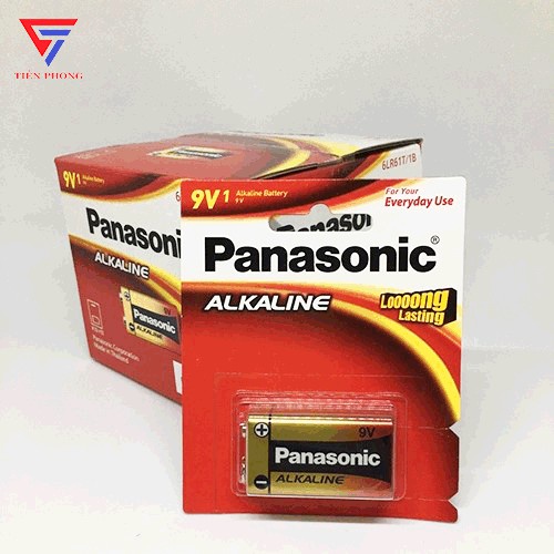 Pin vuông 9V Alkaline Energizer, Duracell, GP, Panasonic Hàng Chính Hãng