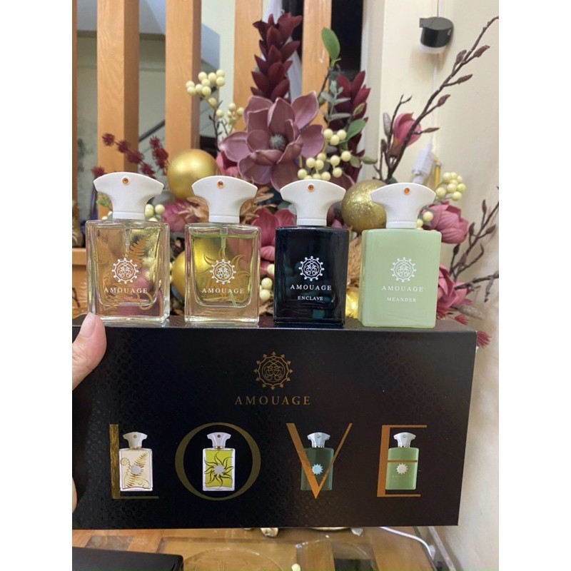 Set Bộ Nước Hoa Amouage mini 4 chai