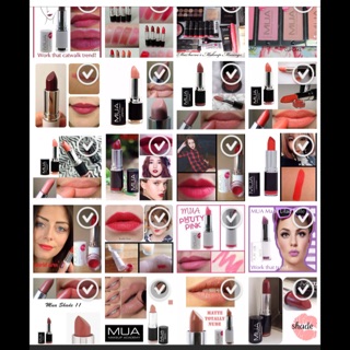 Combo 10 son MUA đủ màu