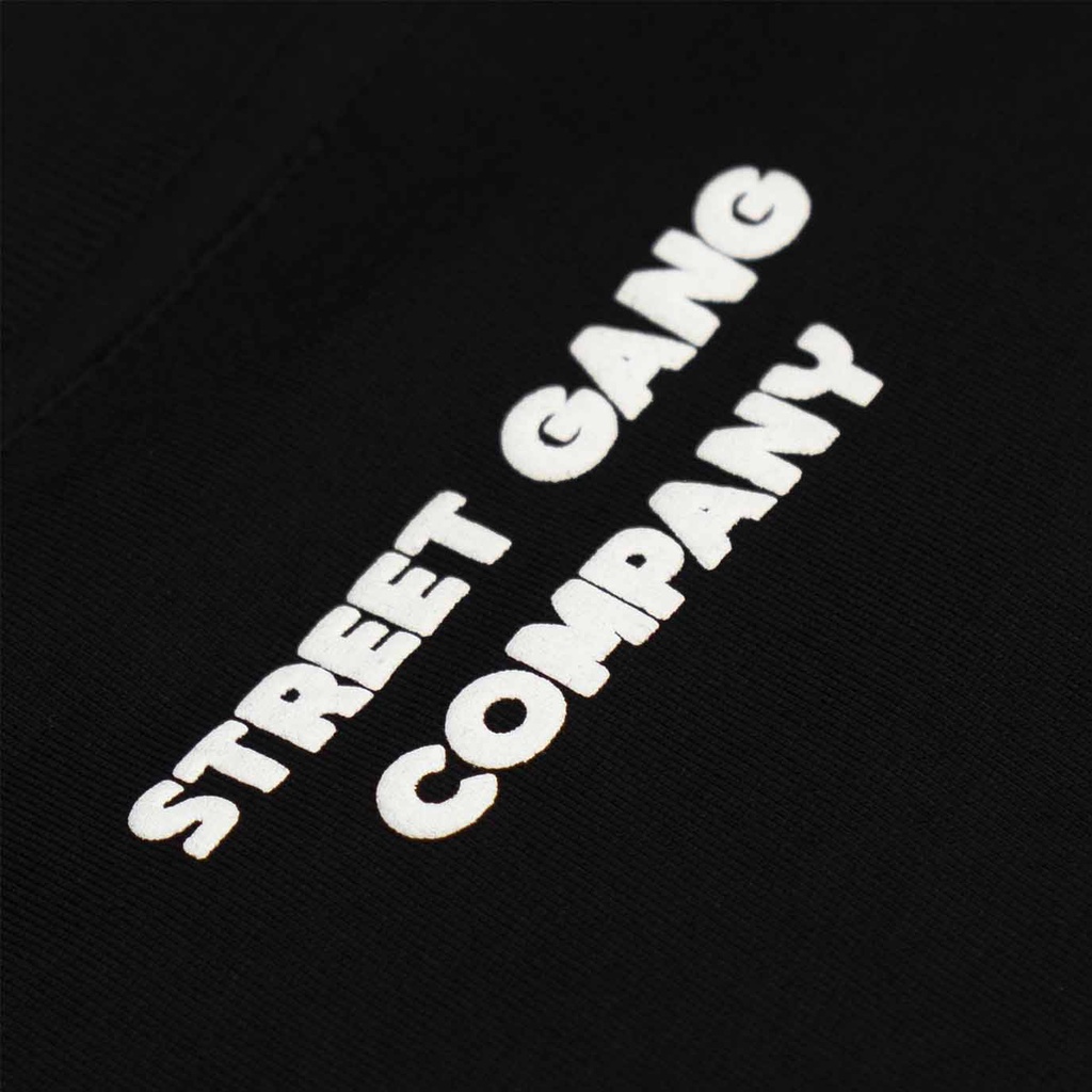 Áo thun Embossed Basic - Đen - Street Gang
