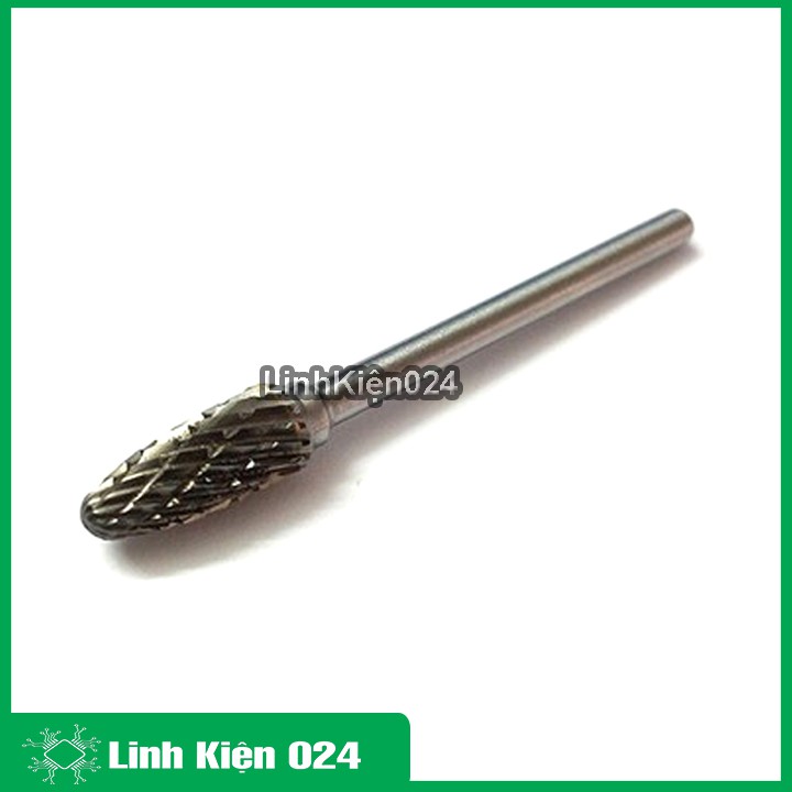 Đầu Doa Kim Loại Mũi Nhọn 15x6mm trục 3mm