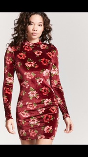 Đầm nhung VNXK F21