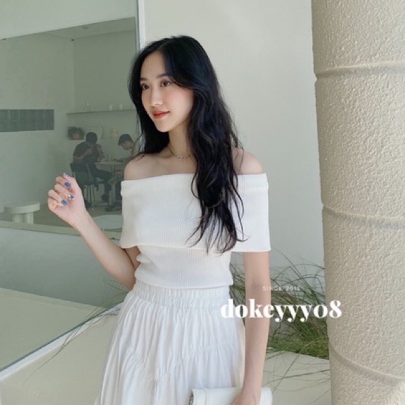 ÁO XINH BẸT VAI CROPTOP W3
