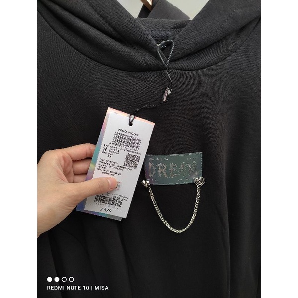 Váy hoodie nỉ Vero Moda auth