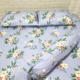 BỘ DRAP COTTON THẮNG LỢI 1M6, 1M8 [ 4 MÓN : 1 GA TRẢI GIƯỜNG, 2 VỎ GỐI NẰM, 1 VỎ GỐI ÔM ].