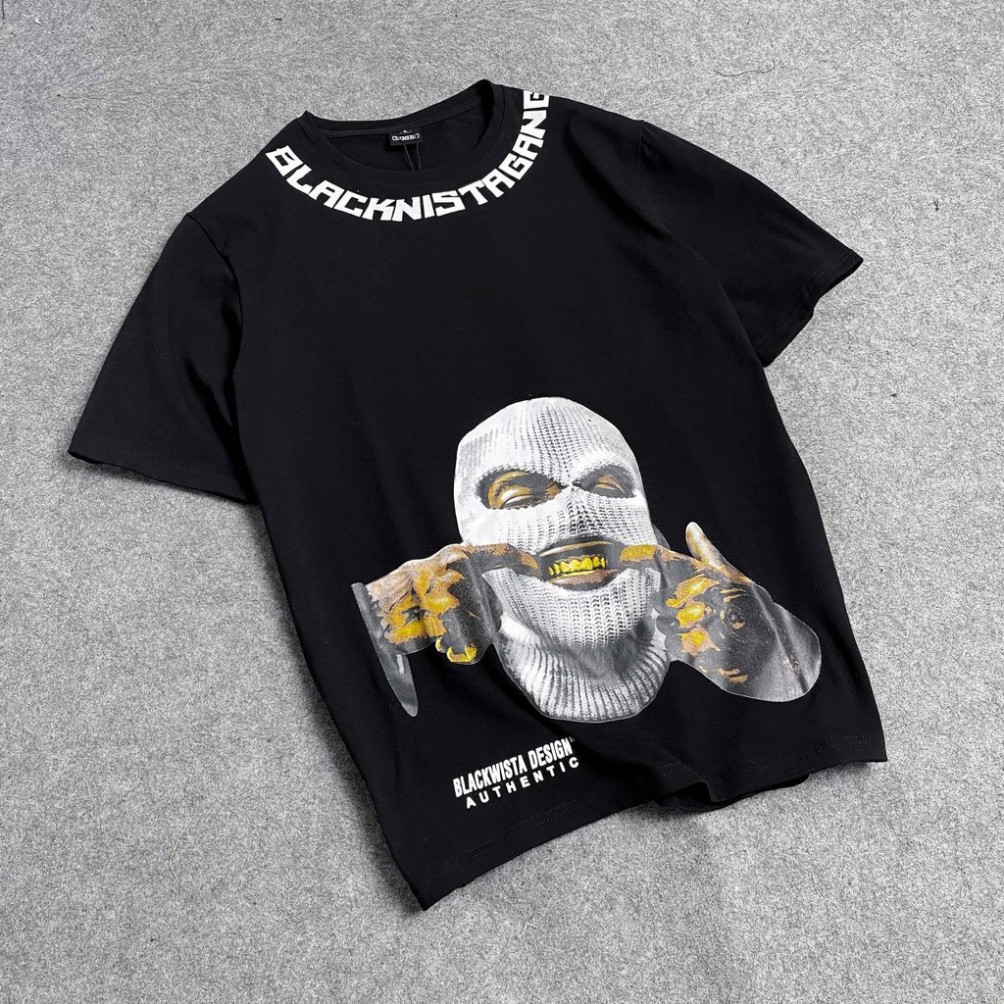 [FREE SHIP]  Áo thun cotton BLACKNISTAGANG, áo T Shirt tay lỡ nam nữ unisex, MSW Town | BigBuy360 - bigbuy360.vn