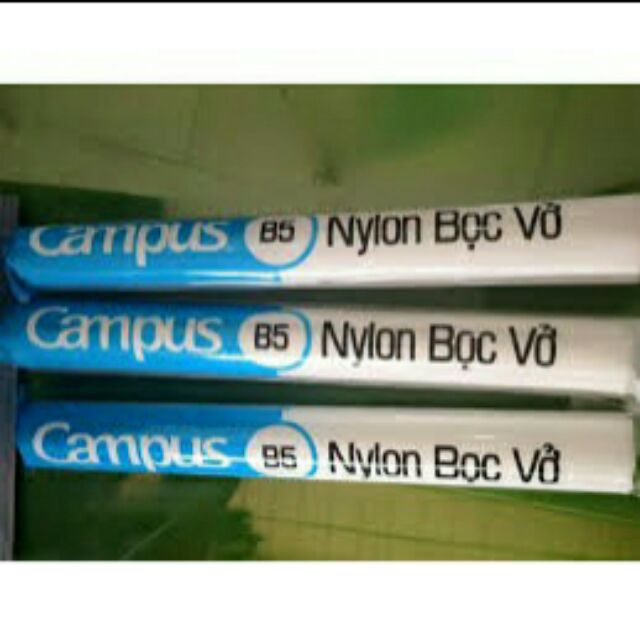 10 tờ bọc vở Campus.