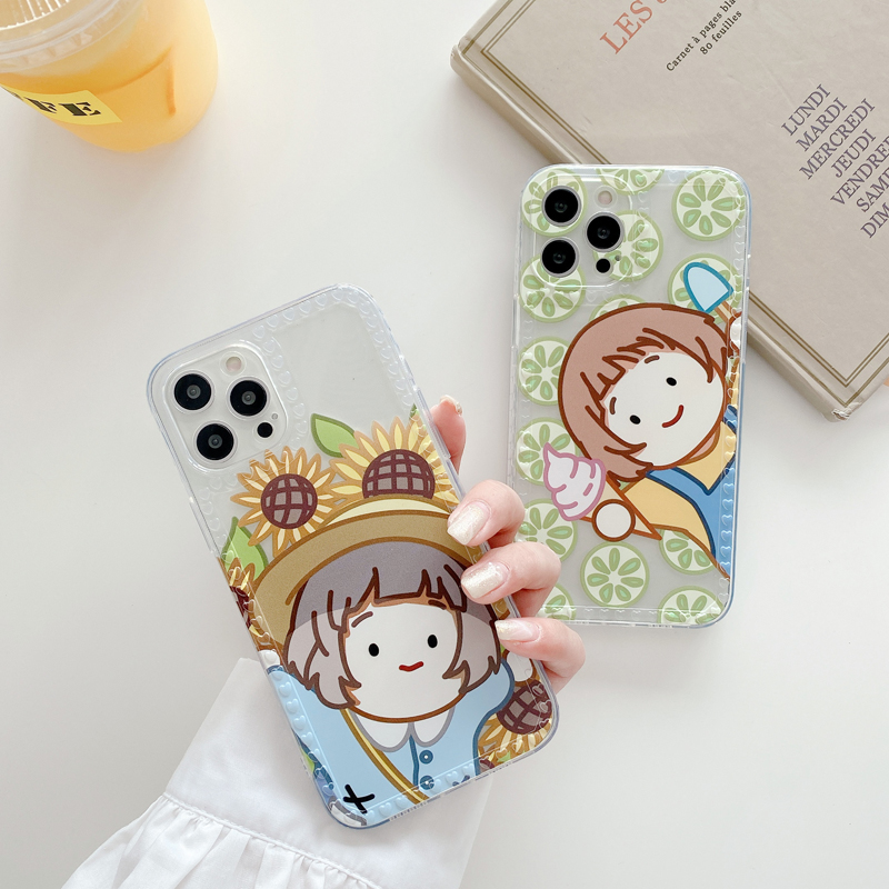 Ốp Lưng Mềm In Hình Hoa Hướng Dương Cho Iphone 12 11 Pro Max 12 Mini Se 2020 X Xs Xr Xs Max 6 6s 7 8plus