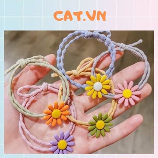 Dây buộc tóc hoa cúc Hàn Quốc HOT TREND