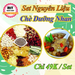 [Tặng quà gói Hạt É ] Chè tuyết yến dưỡng nhan - Set nấu 15-20 Chén -  [Mitmart99]