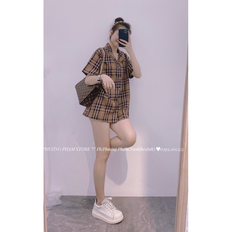 Áo sơ mi cổ vec nữ | BigBuy360 - bigbuy360.vn