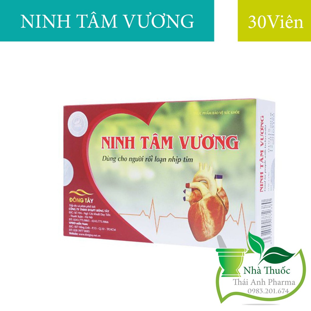 Ninh Tâm vương - Giúp Ổn Định Nhịp Tim