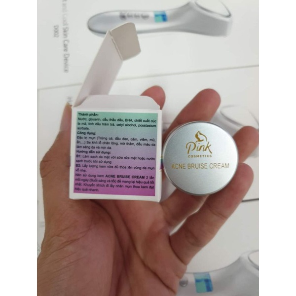 Kem m.ụ.n Acne Pink, Dùng Cho Spa Và Khách Cá Nhân