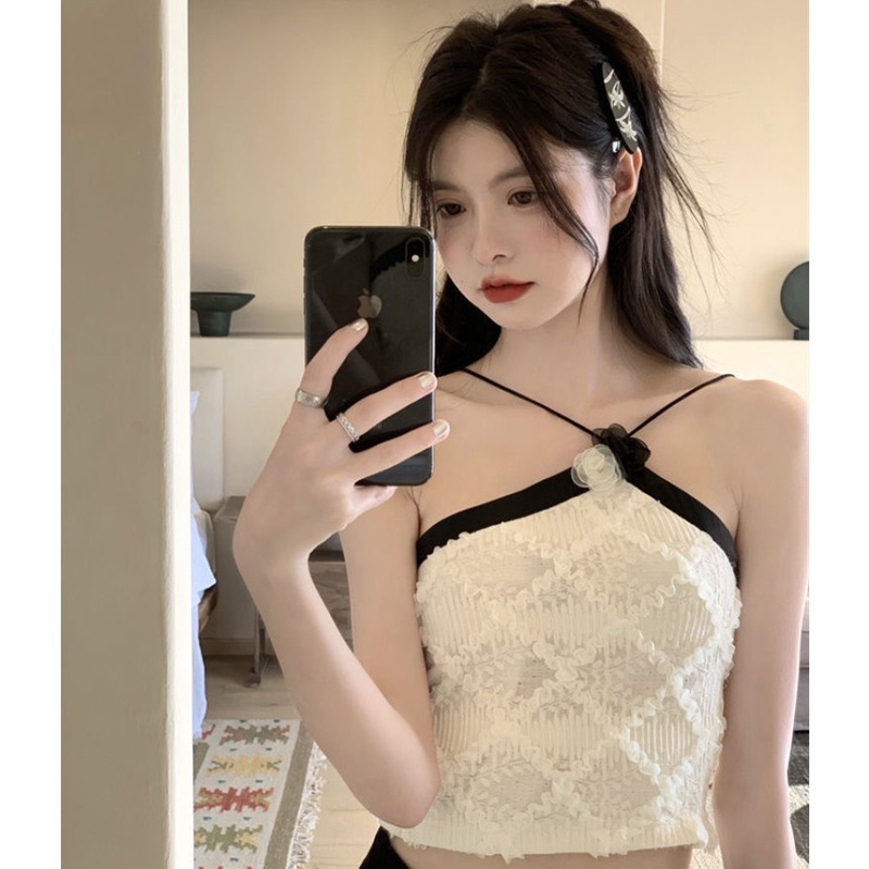 Áo Hai Dây Thiết Kế Quyến Rũ Thời Trang Mùa Hè Cho Nữ