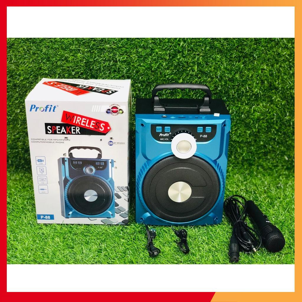 LOA KARAOKE XÁCH TAY MINI BLUETOOTH P88 + TẶNG KÈM MICRO - Shopbansi