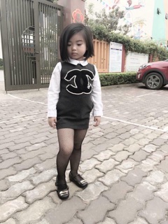Quần tất lưới cho bé gái