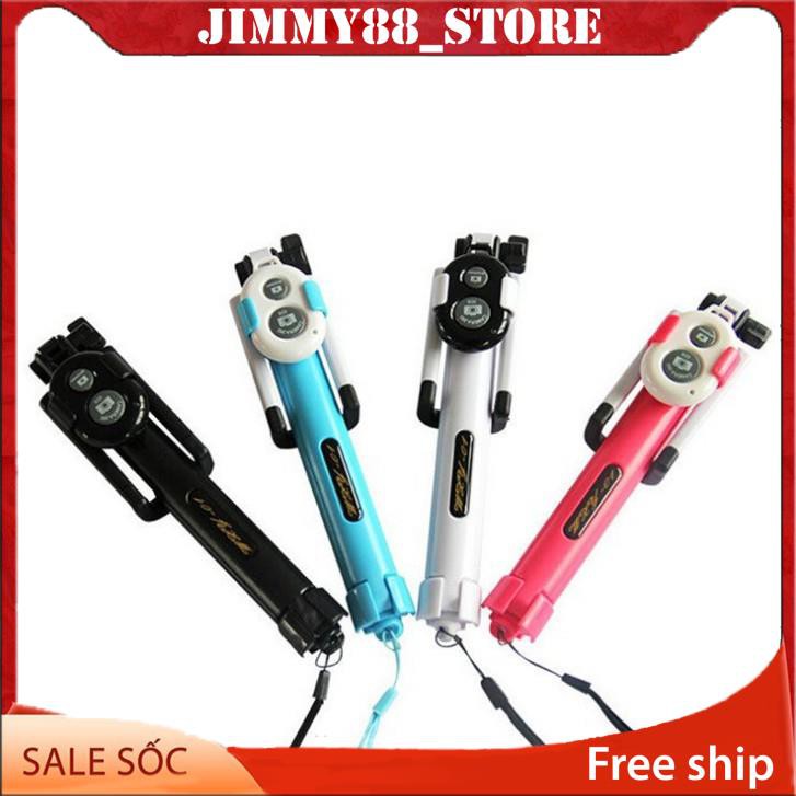 Gậy tự sướng Tripod Selfie Stick ba chân Bluetooth đa năng SELFIE TRIPOD JIMMY88