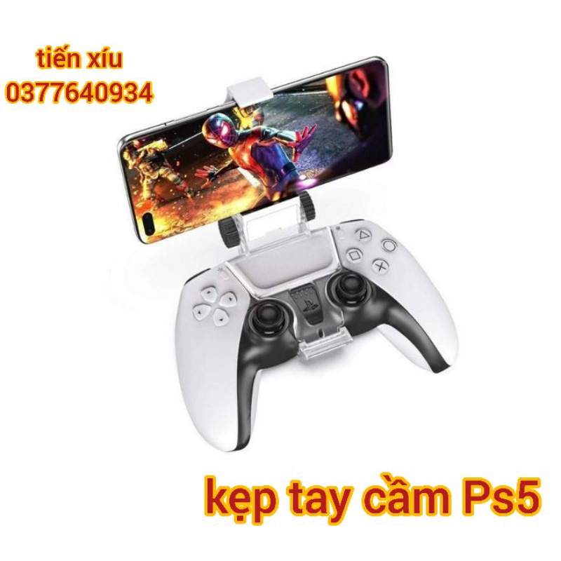Kẹp tay cầm ps5 với điện thoại giá đỡ gắn tay Ps5 kẹp PS5 mobile phone clamp