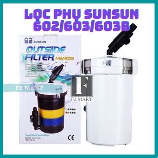 Lọc phụ SunSun HW-LW 602 / 603 / 603B - Lọc ngoài cho bể cá thuỷ sinh