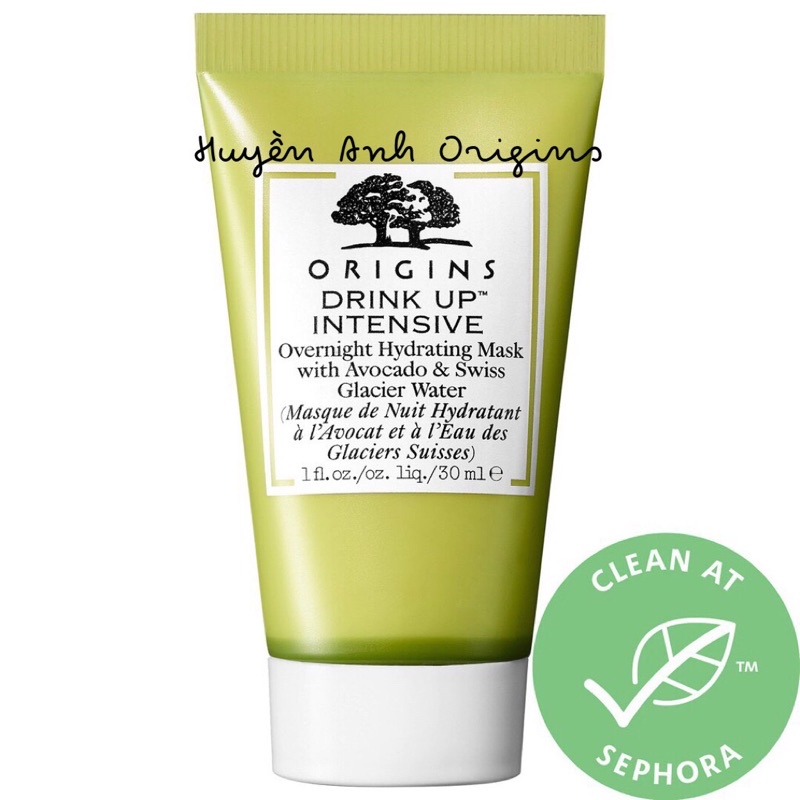 [ BILL US] Mặt Nạ Ngủ Origins Drink Up Intensive 30ml