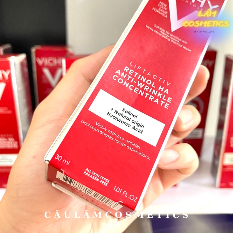 Tinh chất giảm nhăn Retinol HA Concentre Anti Rides, tinh chất chống nhăn hiệu quả 30ml