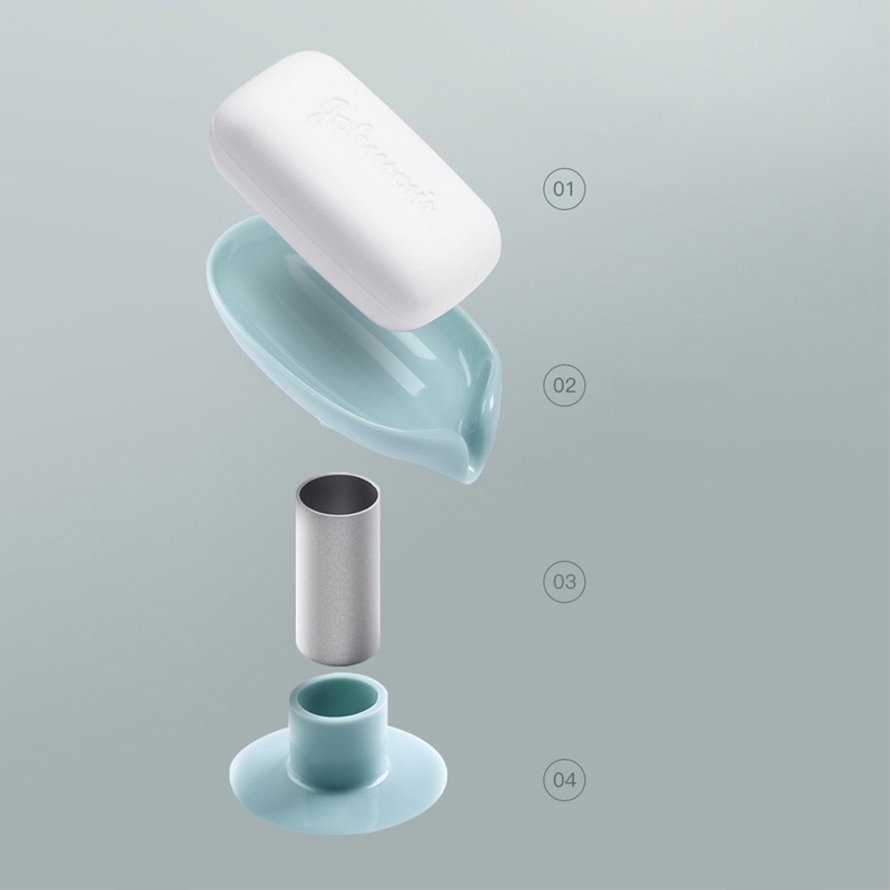 Giá Đỡ Xà Phòng Hình Chiếc Lá Tiện Dụng