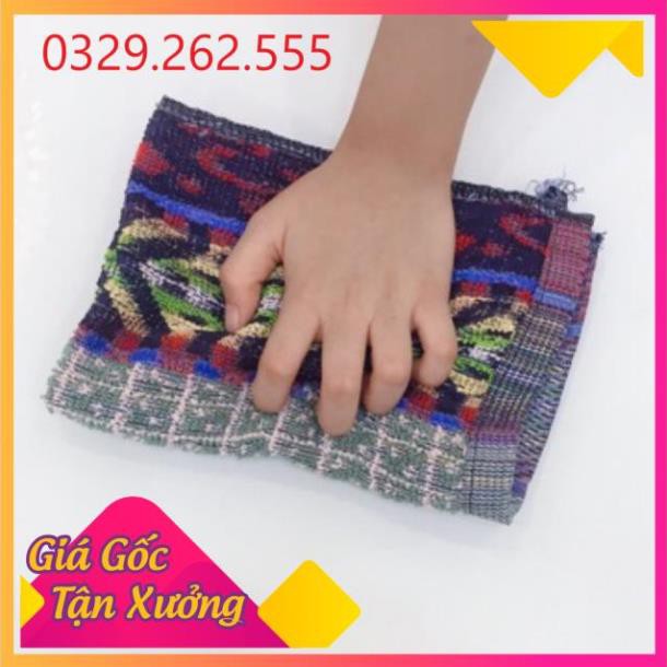 (Sale Khủng)  Khăn lau thổ cẩm mềm mịn, êm nhẹ, không phai màu, sổ lông, độ bền cao,chất liệu thổ cẩm của người Thái