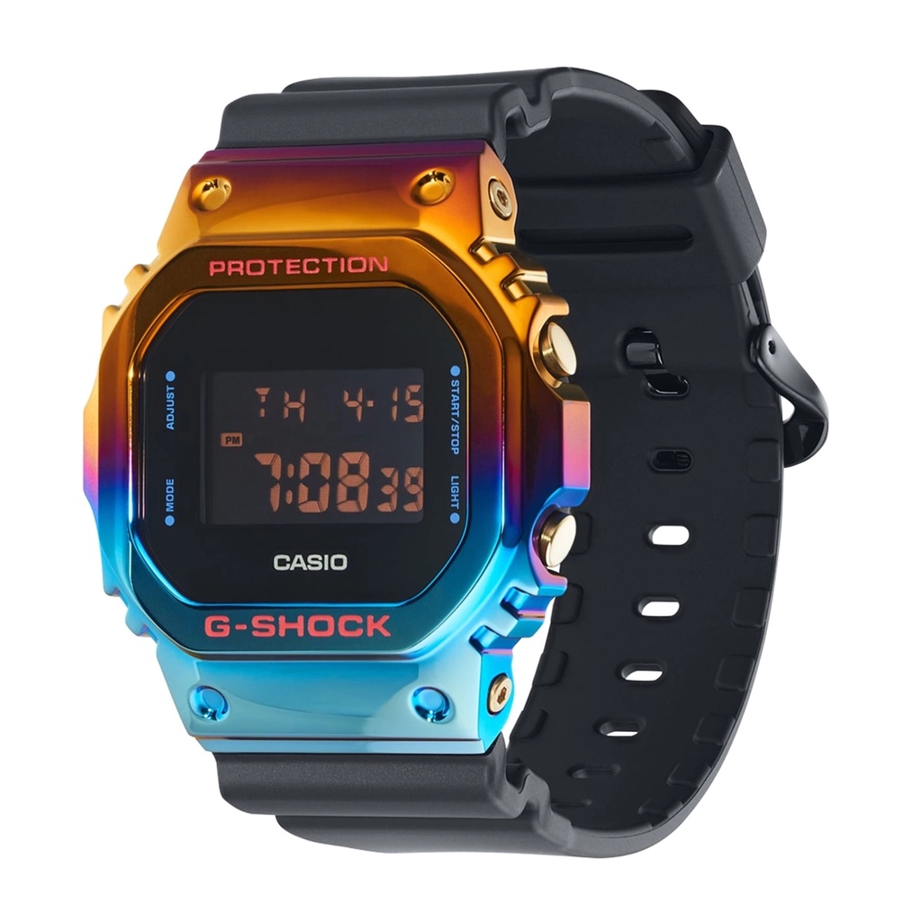 Đồng hồ nam/nữ Casio G-Shock GM-5600 / GM-5600SN-1 chống va đập, vỏ thép mạ ion, chống nước 200m, hàng chính hãng
